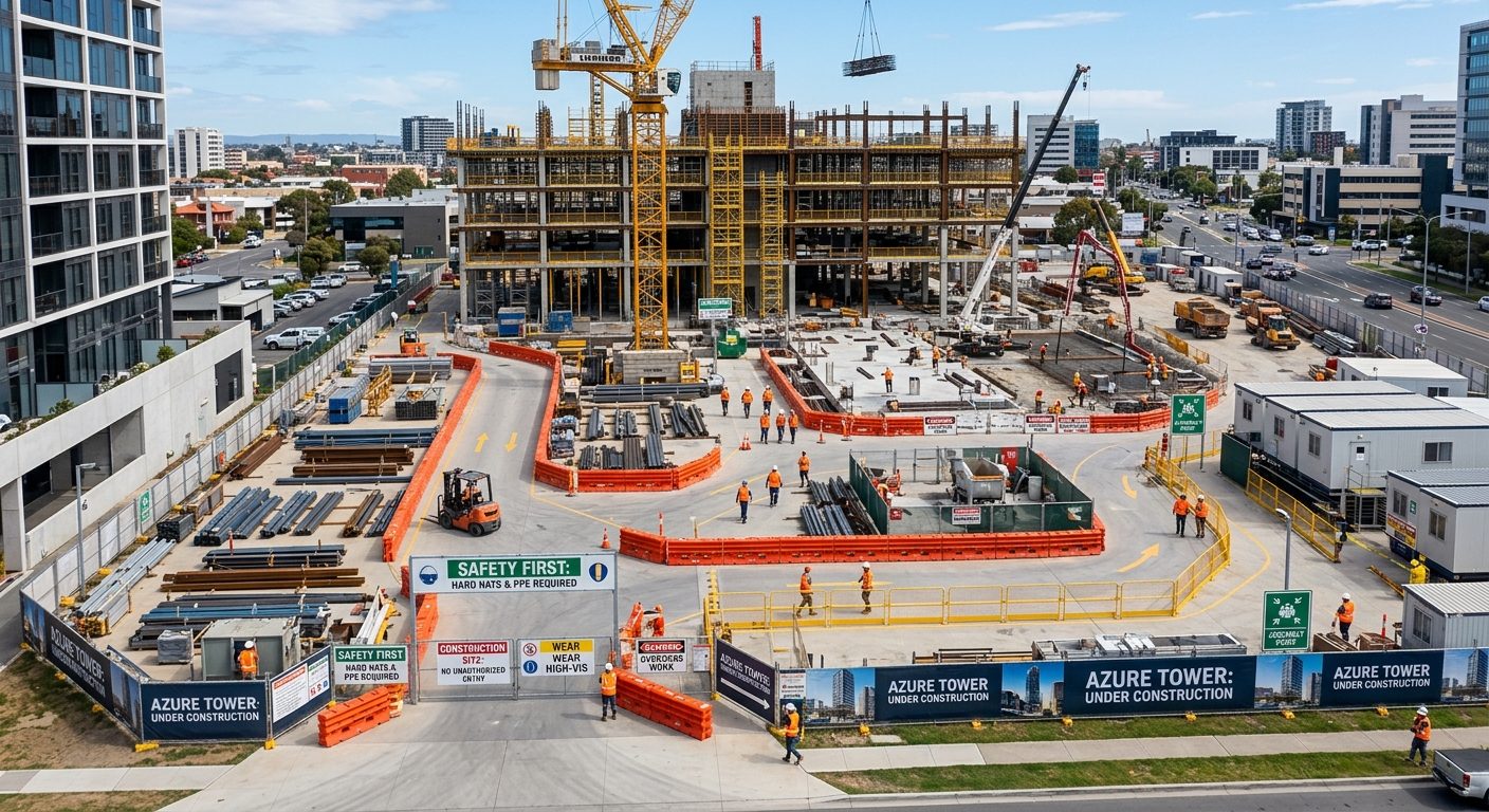 Arbetssäkerhet på byggarbetsplatser: En komplett guide