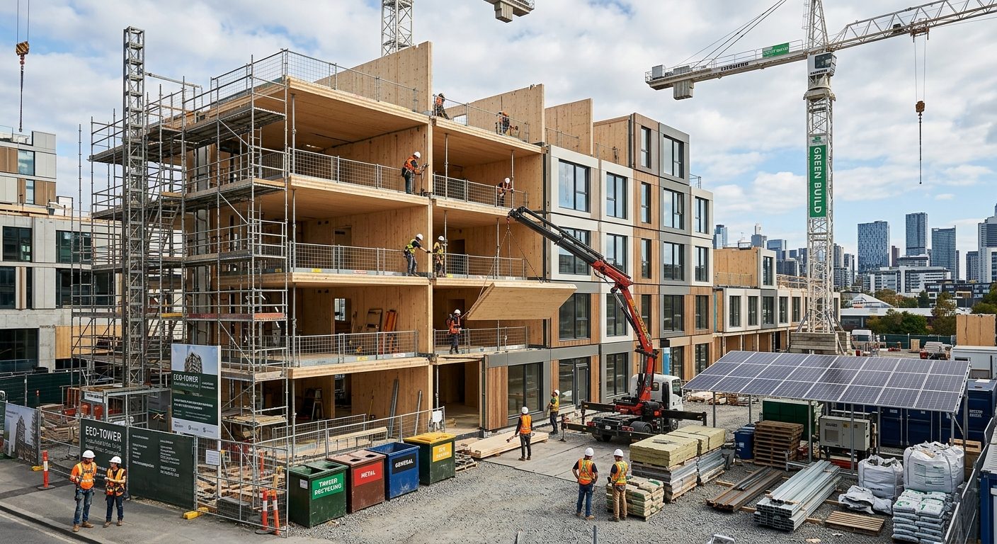 Moderna byggmaterial och hållbara lösningar